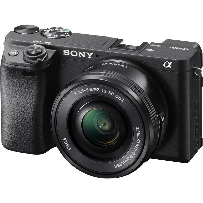 Sony A6400 Black Body + 16-50mm f/3.5-5.6 PZ OSS II