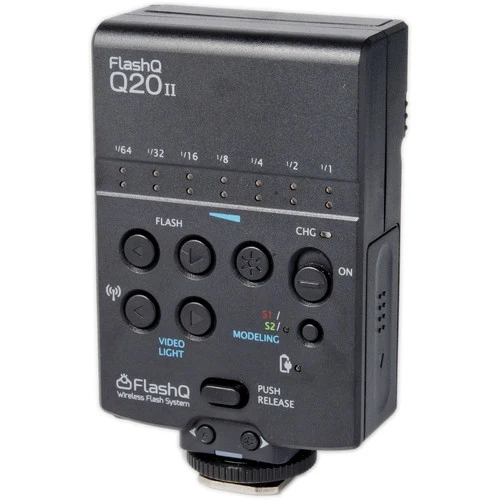 FlashQ Q20 II Blitz Mitternachtsschwarz