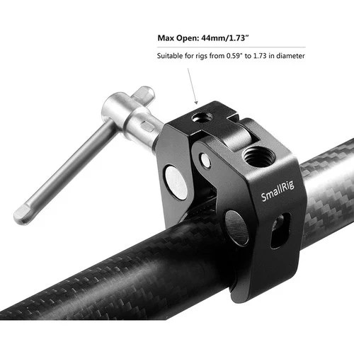 SmallRig 2058 Super Clamp with 1/4" and 3/8" Thread (2pcs Pack)