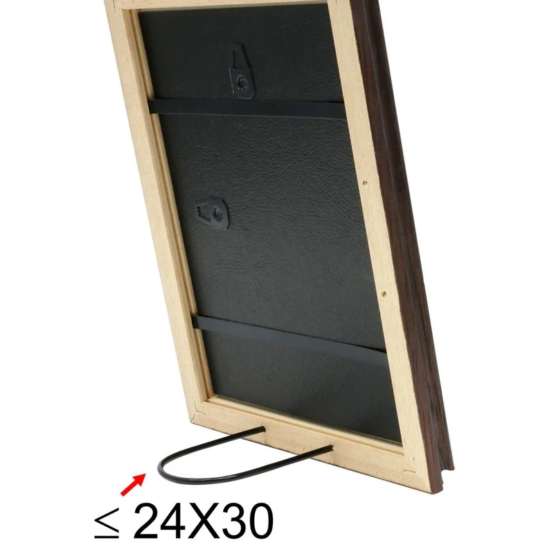 Deknudt Classic Holzrahmen in Walnuss dunkel 24x30 S406H2