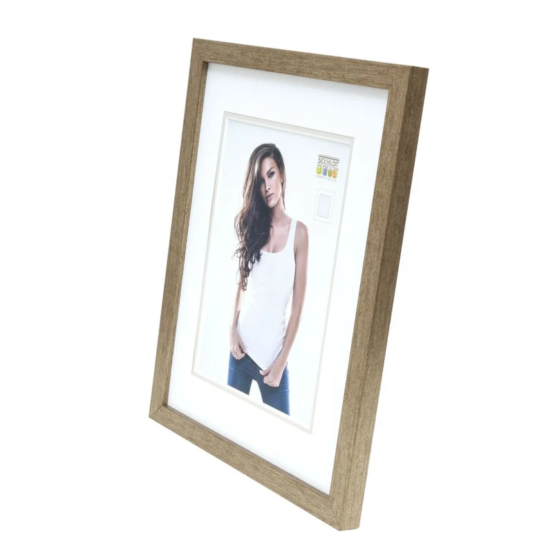 Deknudt Fotorahmen mit Passepartout in Bronzefarbe 15x20 S43AD2