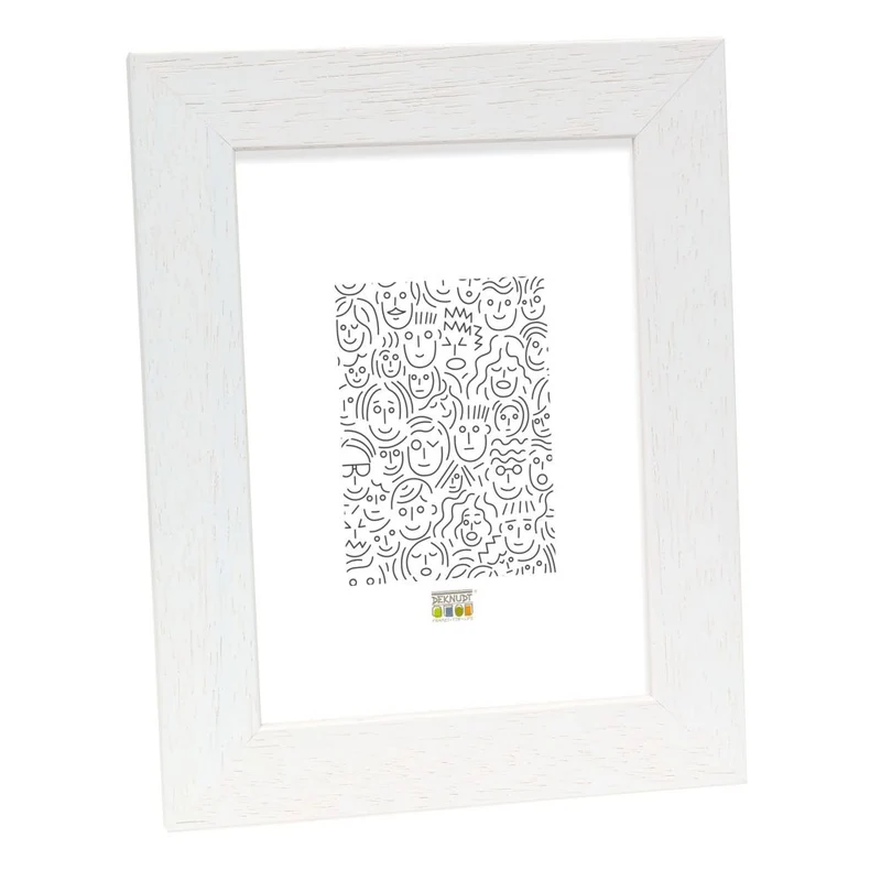Deknudt Photo frame in white wood 20x30 S226K1