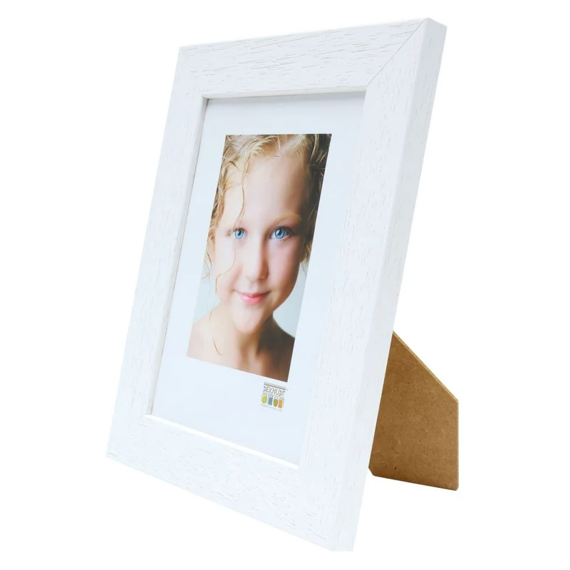 Deknudt Fotorahmen aus weißem Holz 20x30 S226K1