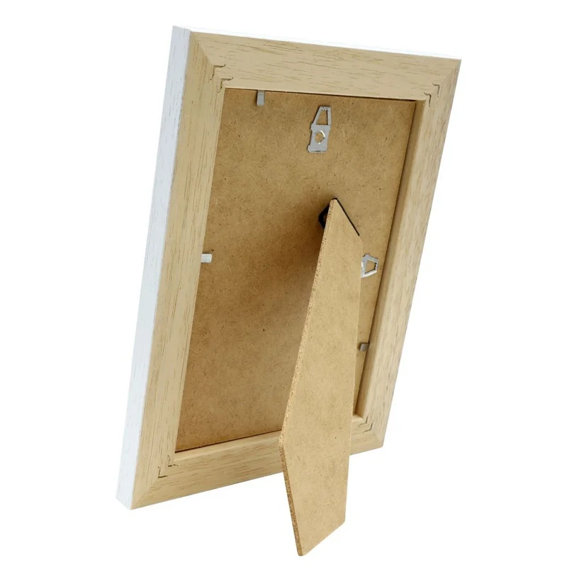 Deknudt Fotorahmen aus weißem Holz 20x30 S226K1