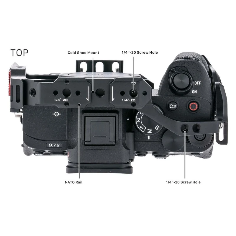 Tilta TA-T30-A-B Cage for the Sony a7 IV Basic Kit - Black