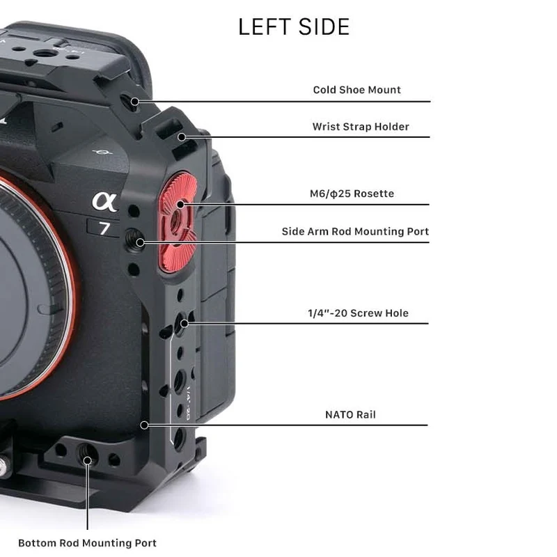 Tilta TA-T30-A-B Cage for the Sony a7 IV Basic Kit - Black
