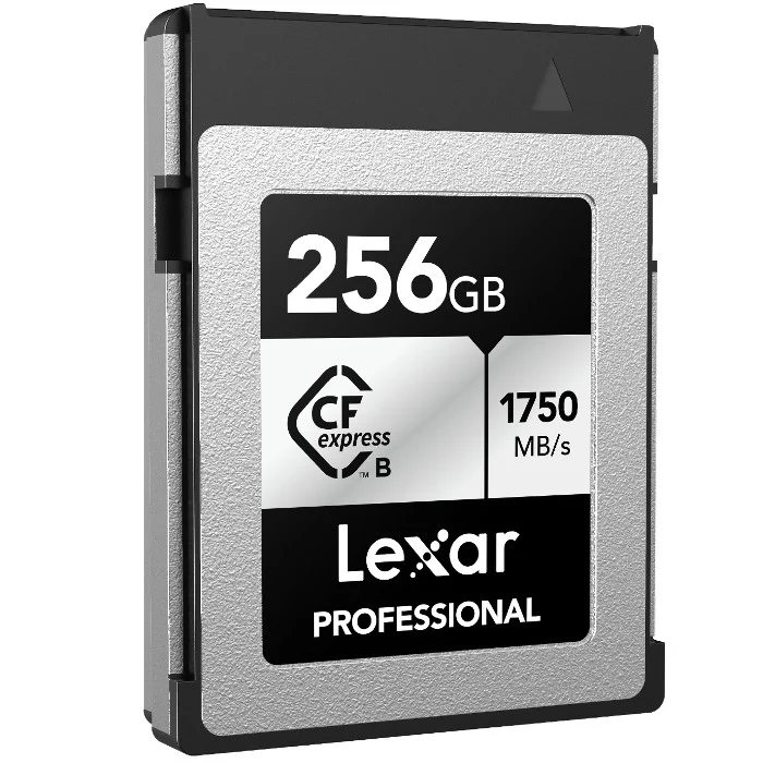 Lexar Professional Silver CFexpress Card Type B R1750/W1300 MB/s – 256GB