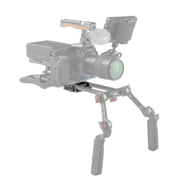 SmallRig 3357 LWS-Universalgrundplatte mit doppelter 15-mm-Stangenklemme