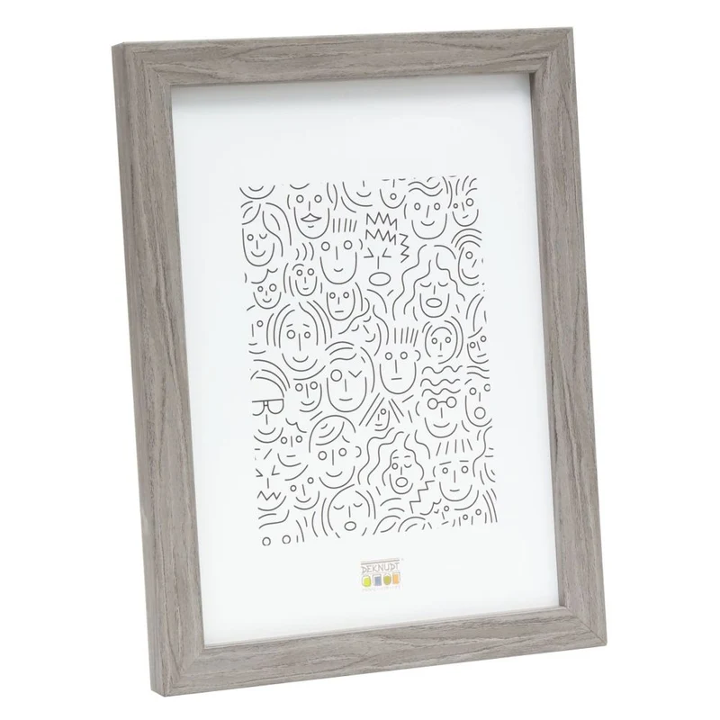 Deknudt Narrow wooden frame in grey 20x30 S43AH7