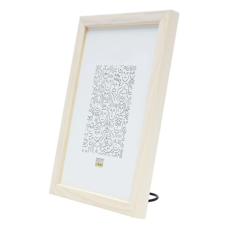 Deknudt Wooden photo frame in light white colour 20x30 S41JL1