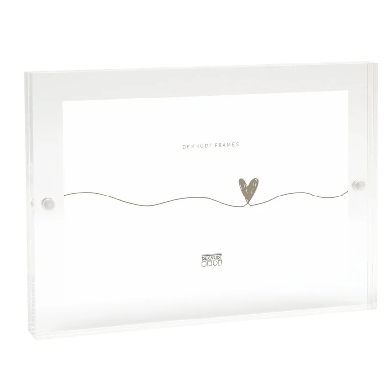 Deknudt Magnetic and transparent photo frame 20mm thick 13x18 S58SA2