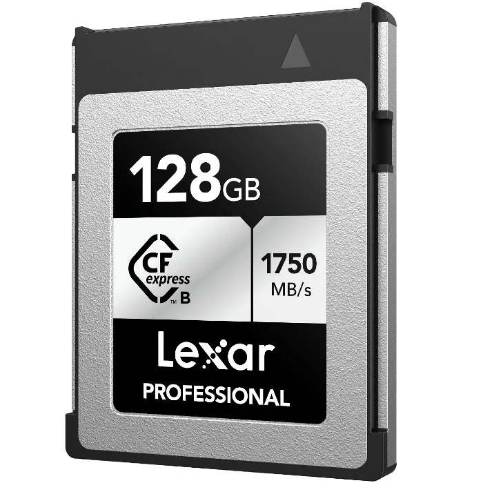 Lexar Professional Silver CFexpress Card Type B R1750/W1300 MB/s – 128GB