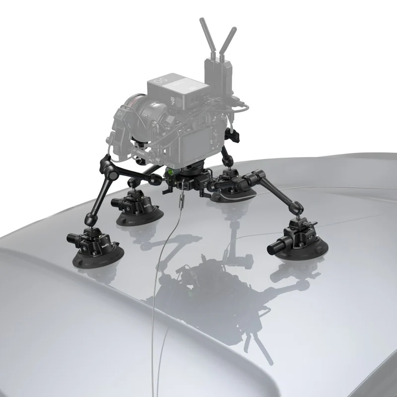 SmallRig 3565 4-Arm-Saugnapf-Kamerahalterungsset SC-15K