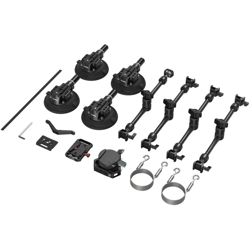 SmallRig 3565 4-Arm-Saugnapf-Kamerahalterungsset SC-15K