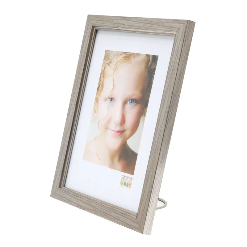 Deknudt Frame in silver with piping 13x18 S46AD1