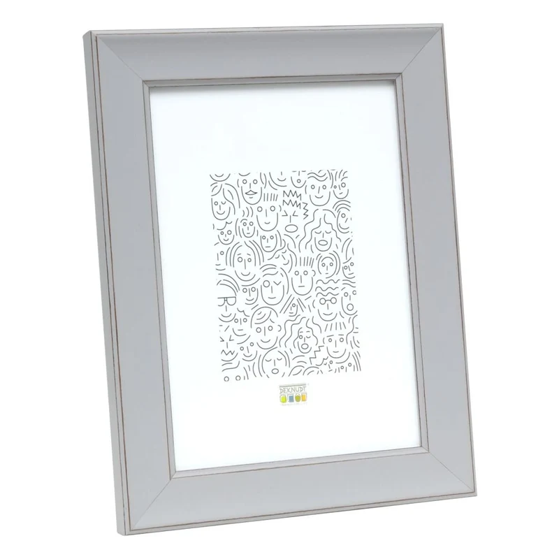 Deknudt Photo frame painted in light grey 10x15 S45YF9