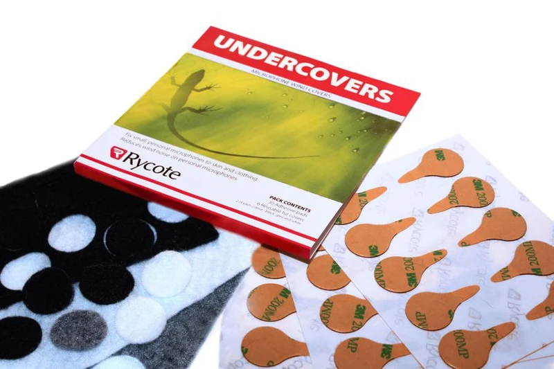 Rycote Black Undercovers - 30 uses