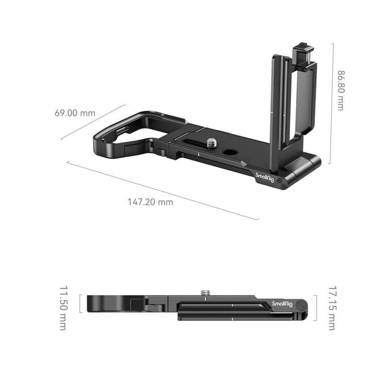SmallRig 3984 Faltbares L-Halterung für Sony Alpha 7R V / Alpha 7 IV / Alpha 7S III