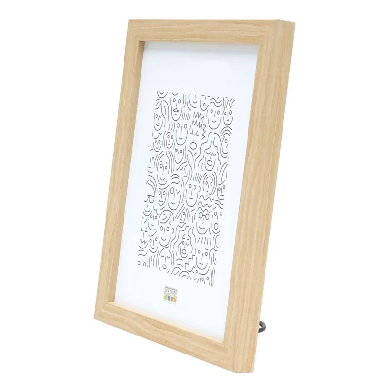 Deknudt Narrow frame in natural wood 15x20 S43AH1