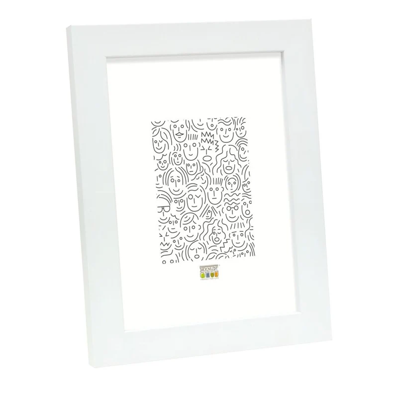 Deknudt Modern photo frame in white 13x18 S45SK1