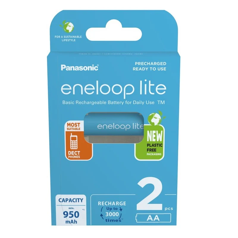 Panasonic Eneloop Lite 2x (AA) 950mAh