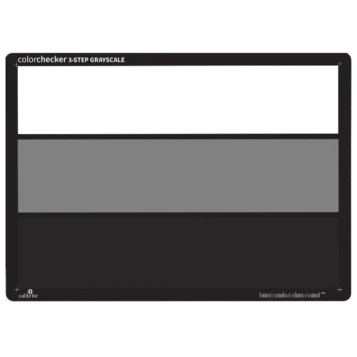 Calibrite ColorChecker 3-Schritt Graustufen (munsell)