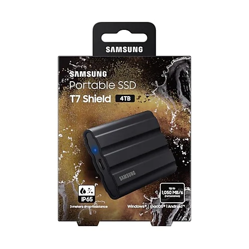 Samsung Portable SSD T7 Shield 4TB schwarz