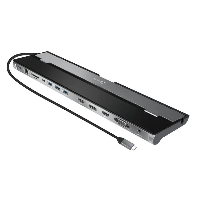 j5create USB-C™ Triple Display Docking Station mit 100W PD Adapter - EU