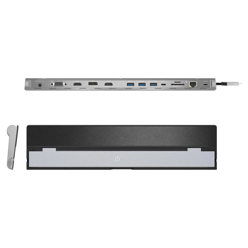 j5create USB-C Triple Display Docking Station