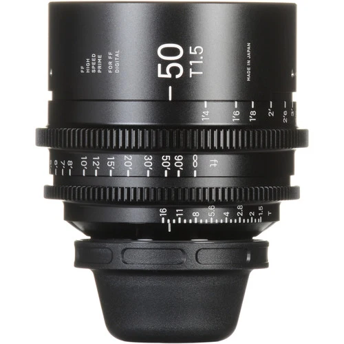 Sigma 50mm T1.5 FF F/VE Cine FF High Speed Prime FF Sony-E Metric