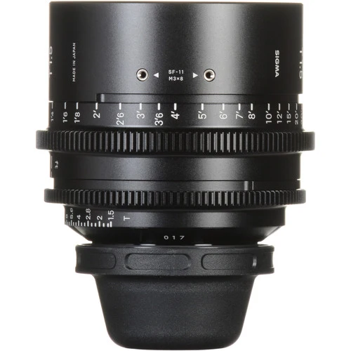 Sigma 50mm T1.5 FF F/VE Cine FF High Speed Prime FF Sony-E Metric