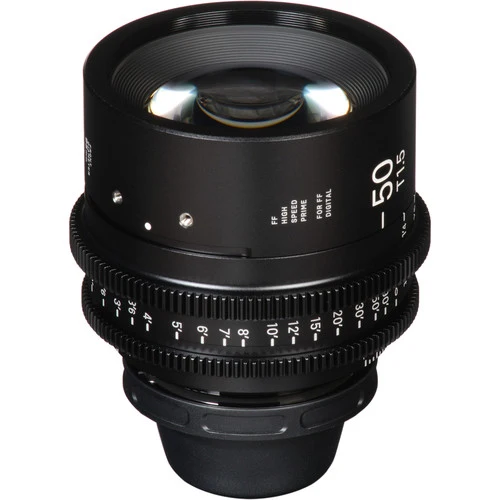 Sigma 50mm T1.5 FF F/VE Cine FF High Speed Prime FF Sony-E Metric