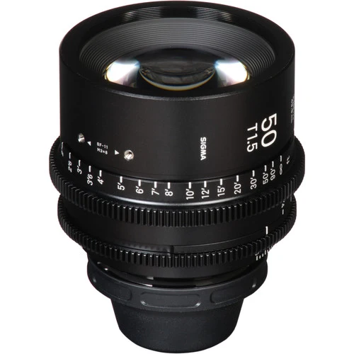 Sigma 50mm T1.5 FF F/VE Cine FF High Speed Prime FF Sony-E Metric