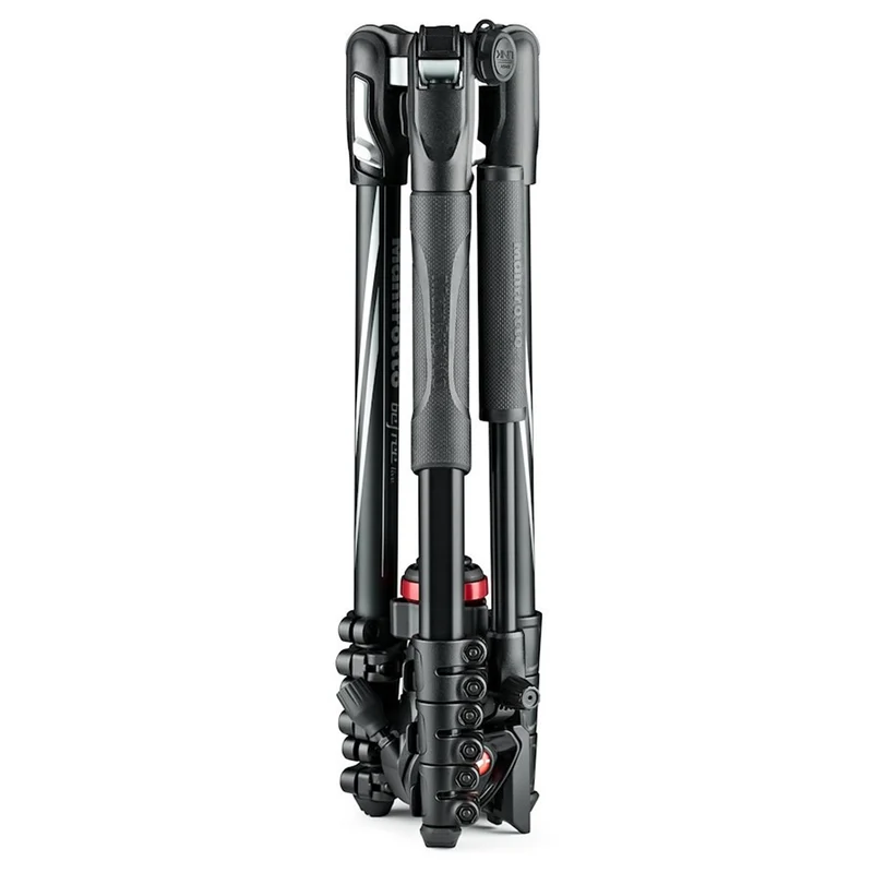 Manfrotto Befree Live Aluminium Lever-Lock Dreibeinstativ-Kit Schwarz mit 2W Kopf