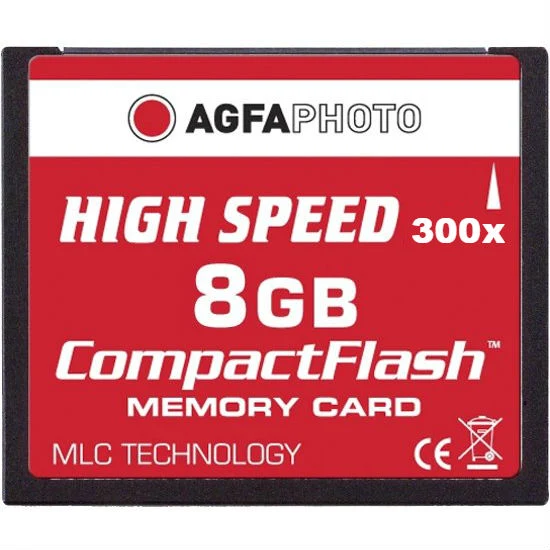 Agfaphoto Compact Blitz 8GB High Speed 300x MLC