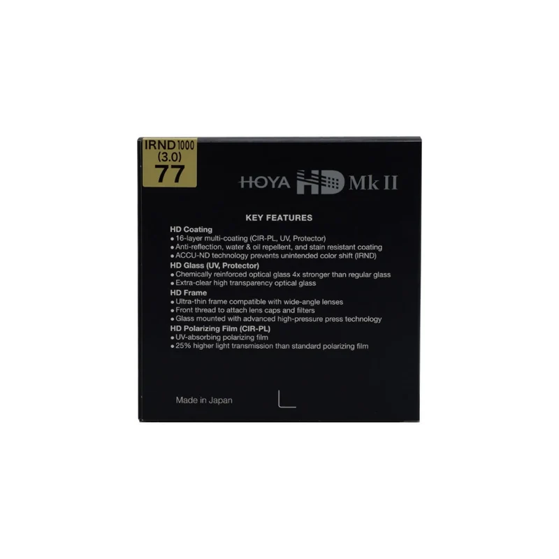 Hoya 62 MM HD MkII IRND1000 (3.0)