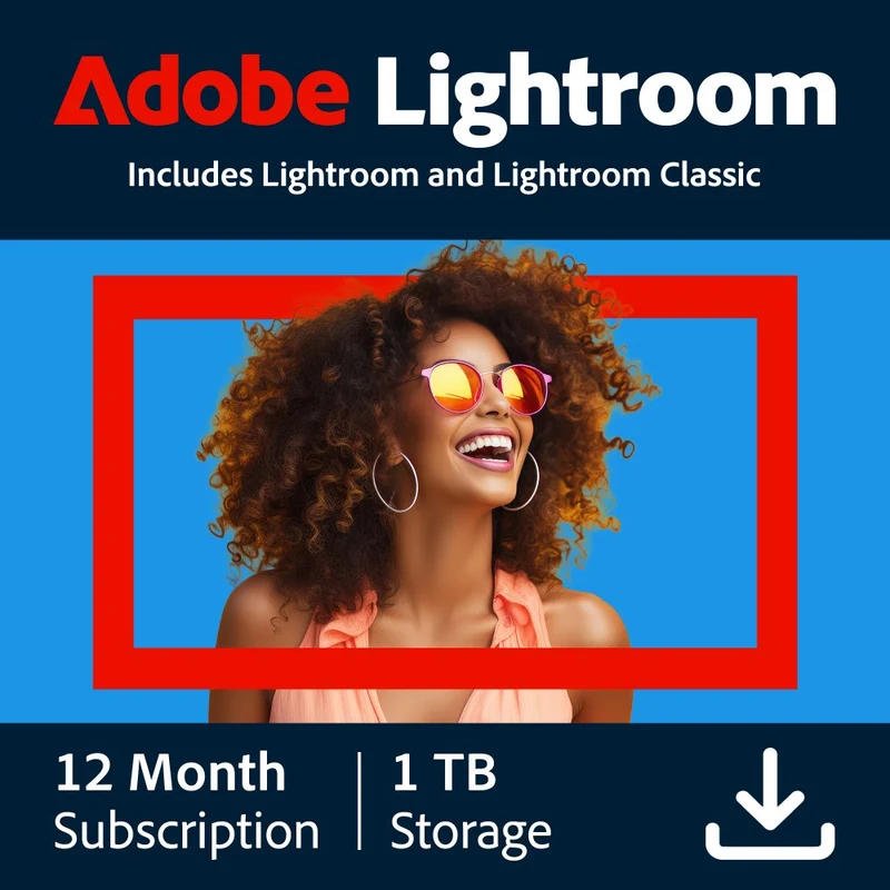 Adobe Lightroom CC - 1TB cloud storage 1 User - 1 Year - (Windows/Mac) - NL/AND/FR/DE *DOWNLOAD*
