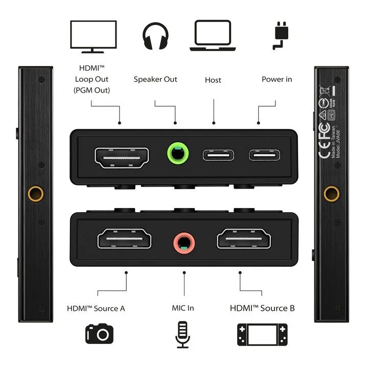 j5create Dual HDMI™ Video Capture