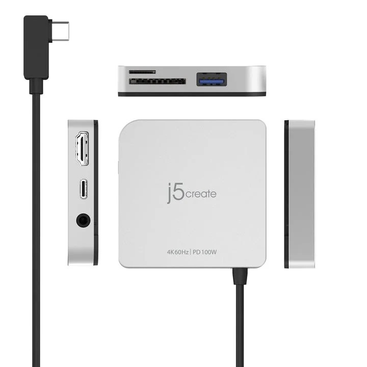 j5create USB-C to 4K 60Hz HDMI Travel Dock für iPad/iPad PRO