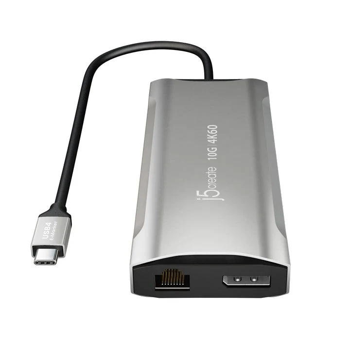 j5create 4K60 Elite USB-C® Triple-Monitor 10Gbps Mini Dock