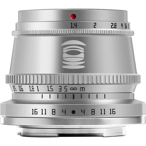 TTArtisan APS-C 35mm f/1.4 Fuji X mount Silver