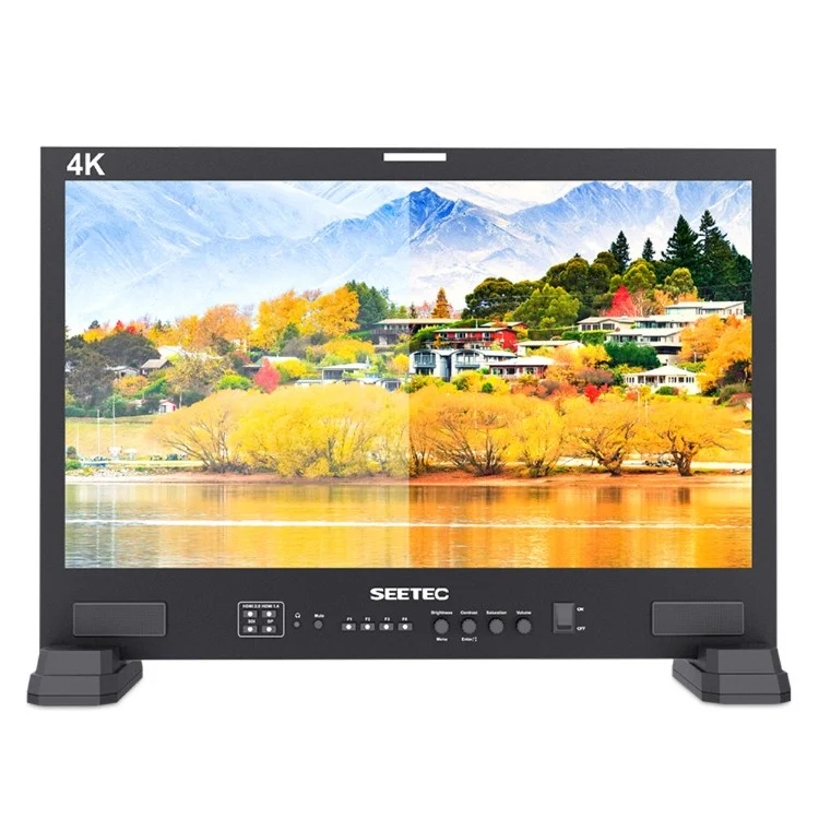 SEETEC 21,5-Zoll großer LUT215-3D-Broadcast-Monitor, 3G-SDI, 4K, HDMI, Full HD 1920 X 1080 (mit Koffer)