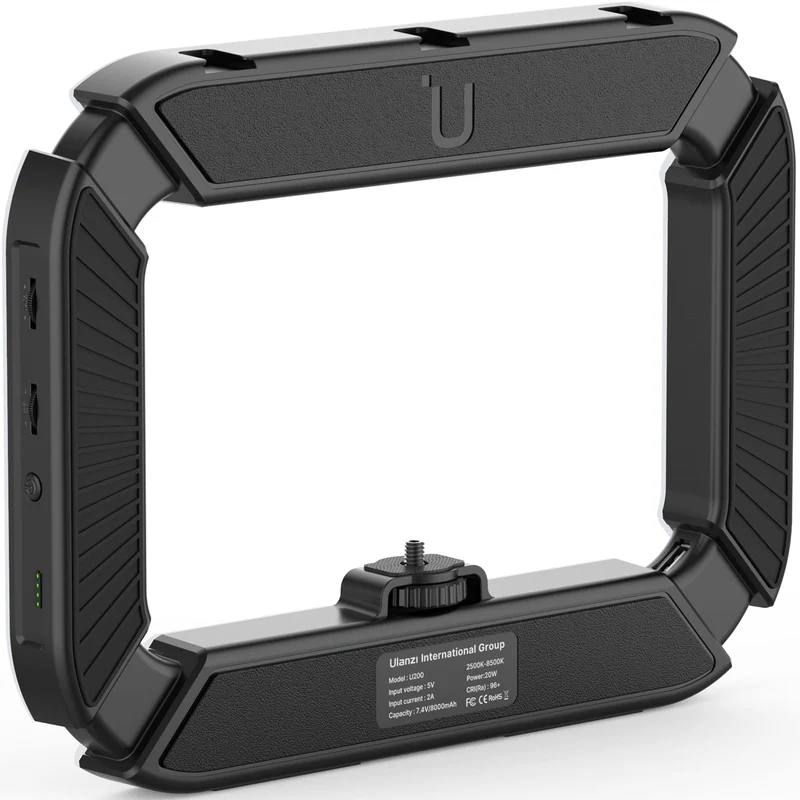 Ulanzi U200 Ring Lamp Video rig + 8000MAh Power Bank