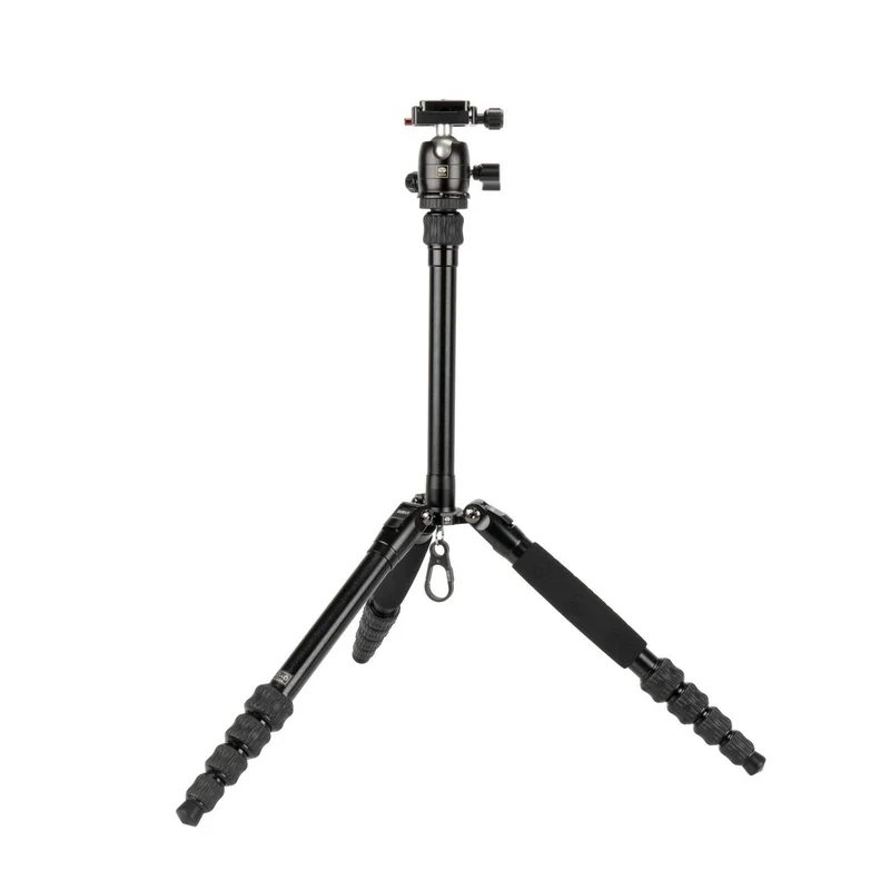 Sirui Traveler 5AX Reise-Stativ schwarz Aluminium + B-00K Kugelkopf