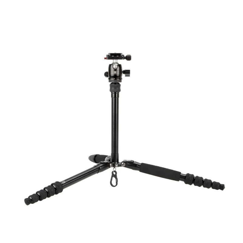 Sirui Traveler 5AX Reise-Stativ schwarz Aluminium + B-00K Kugelkopf