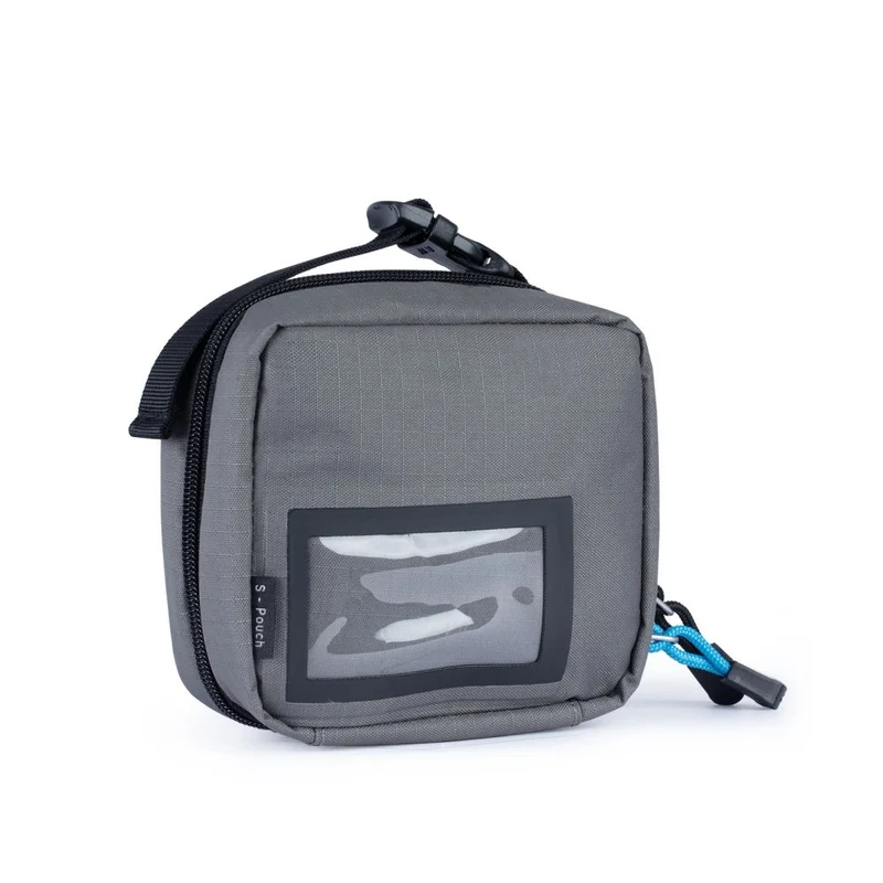 F-Stop Accessory Pouch Small Gargoyle (Grau) Schwarzer Reißverschluss