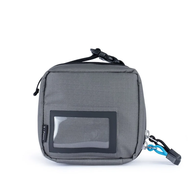 F-Stop Accessory Pouch Small Gargoyle (Grau) Schwarzer Reißverschluss