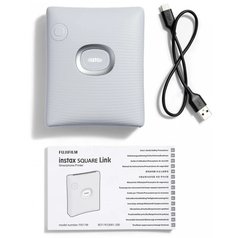Fujifilm INSTAX SQUARE Link - White