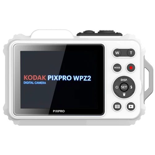 Kodak Waterproof WPZ-2, 4x Zoom, Wi-Fi, White