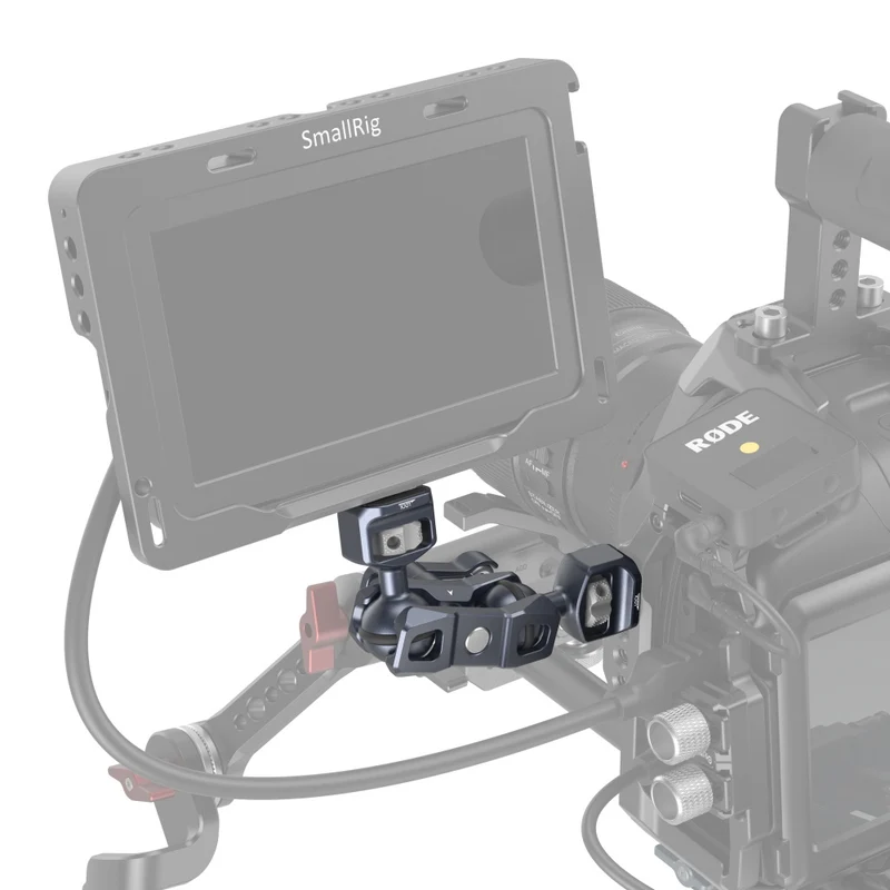 SmallRig Magic Arm with Dual Ball Heads (1/4”-20 Screw and ARRI Locating Screw) 3874